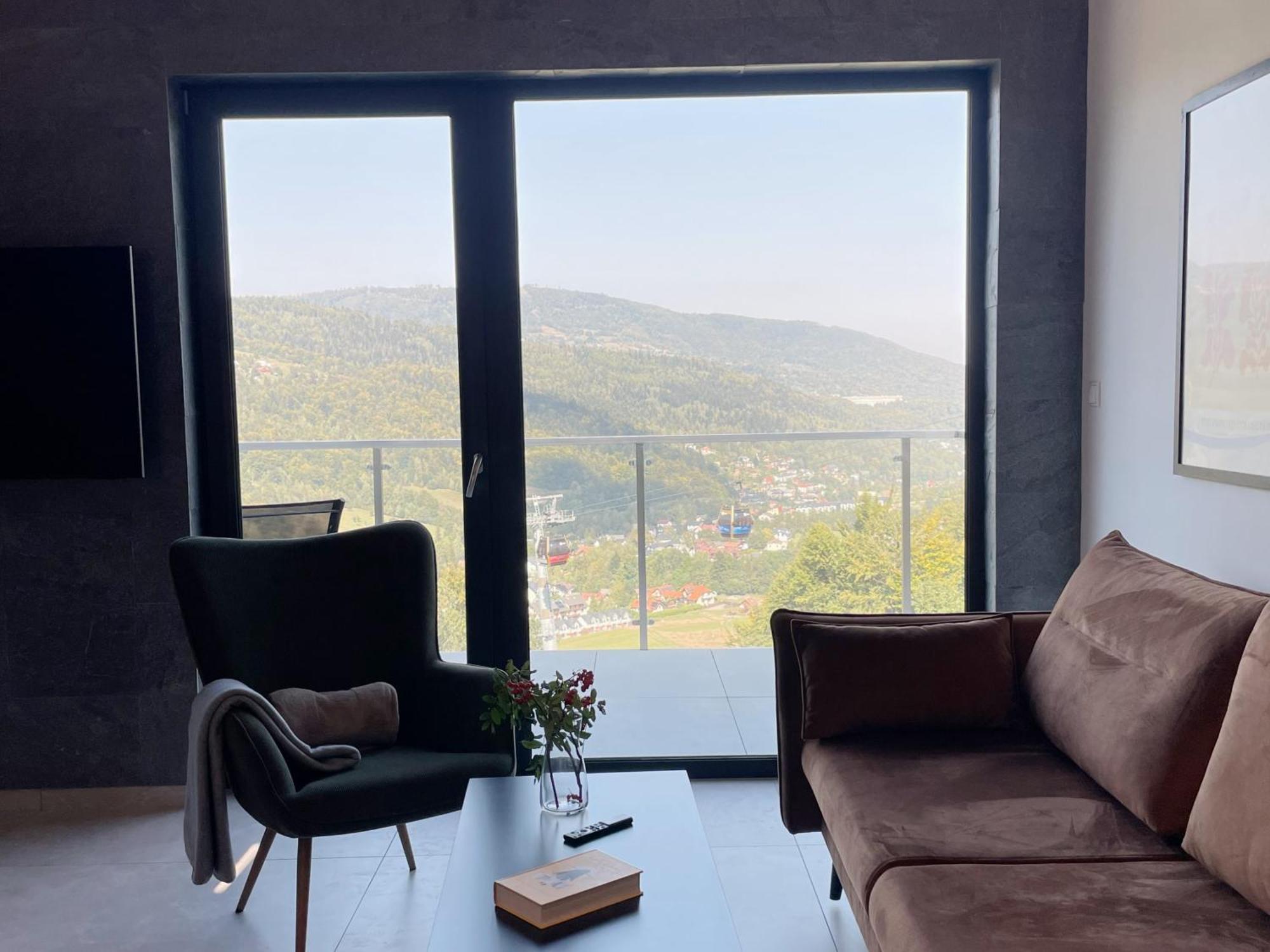 Owysoko - Apartamenty Z Widokiem 200 M Od Tras Szczyrk Mountain Resort 객실 사진