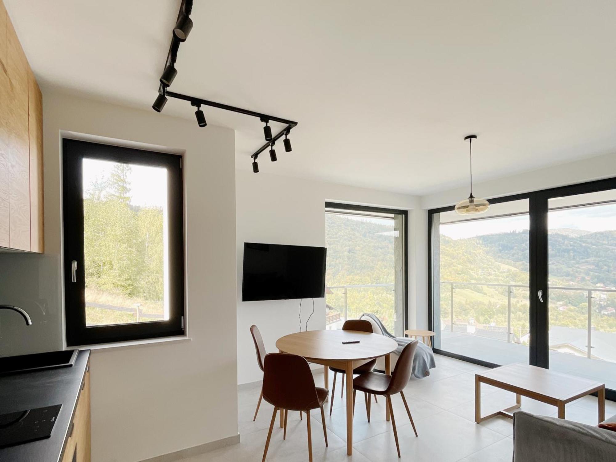 Owysoko - Apartamenty Z Widokiem 200 M Od Tras Szczyrk Mountain Resort 외부 사진